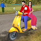 Indian Bike Games 3D Scooty ไอคอน