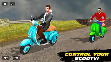 Indian Bike Games 3D Scooty Ekran Görüntüsü 2