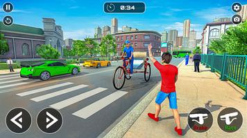rickshaw simulator games poster