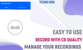 Sound Recorder پوسٹر