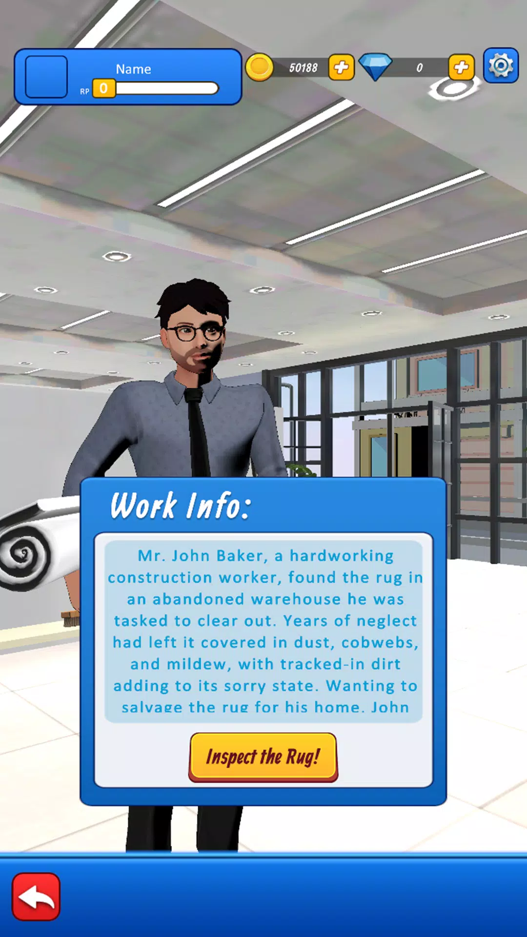 Rugs2Riches Cleaning Simulator