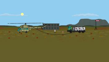 Pixel Helicopter Simulator imagem de tela 2