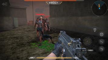 Black Zombie Operation: Call of Biohazard War captura de pantalla 1