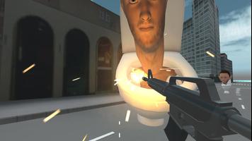 Skibidi Toilet: Shoot mod game スクリーンショット 1