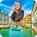 Gondola yang Foto Bingkai APK