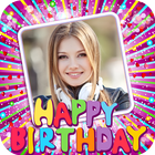 Happy Birthday Photo Frames आइकन