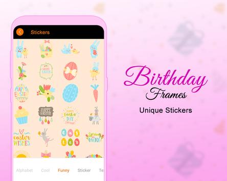 Android 用の ハッピーバースデーフォトフレーム Apk をダウンロード