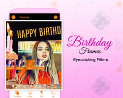 Selamat Hari Jadi Photo Frames syot layar 1