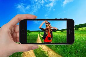 Nature Selfies photo Affiche