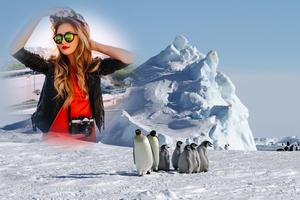 Snow Photo Frames poster
