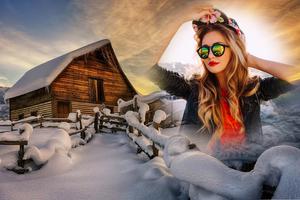 Snow Photo Frames স্ক্রিনশট 1