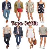 Teen outfit-poster