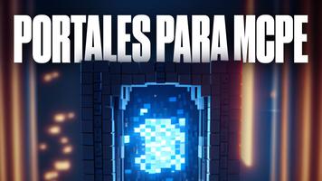 Portales para Minecraft Mod Cartaz