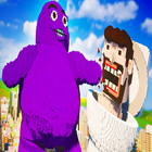 Grimace and Toilet Man Puzzle أيقونة