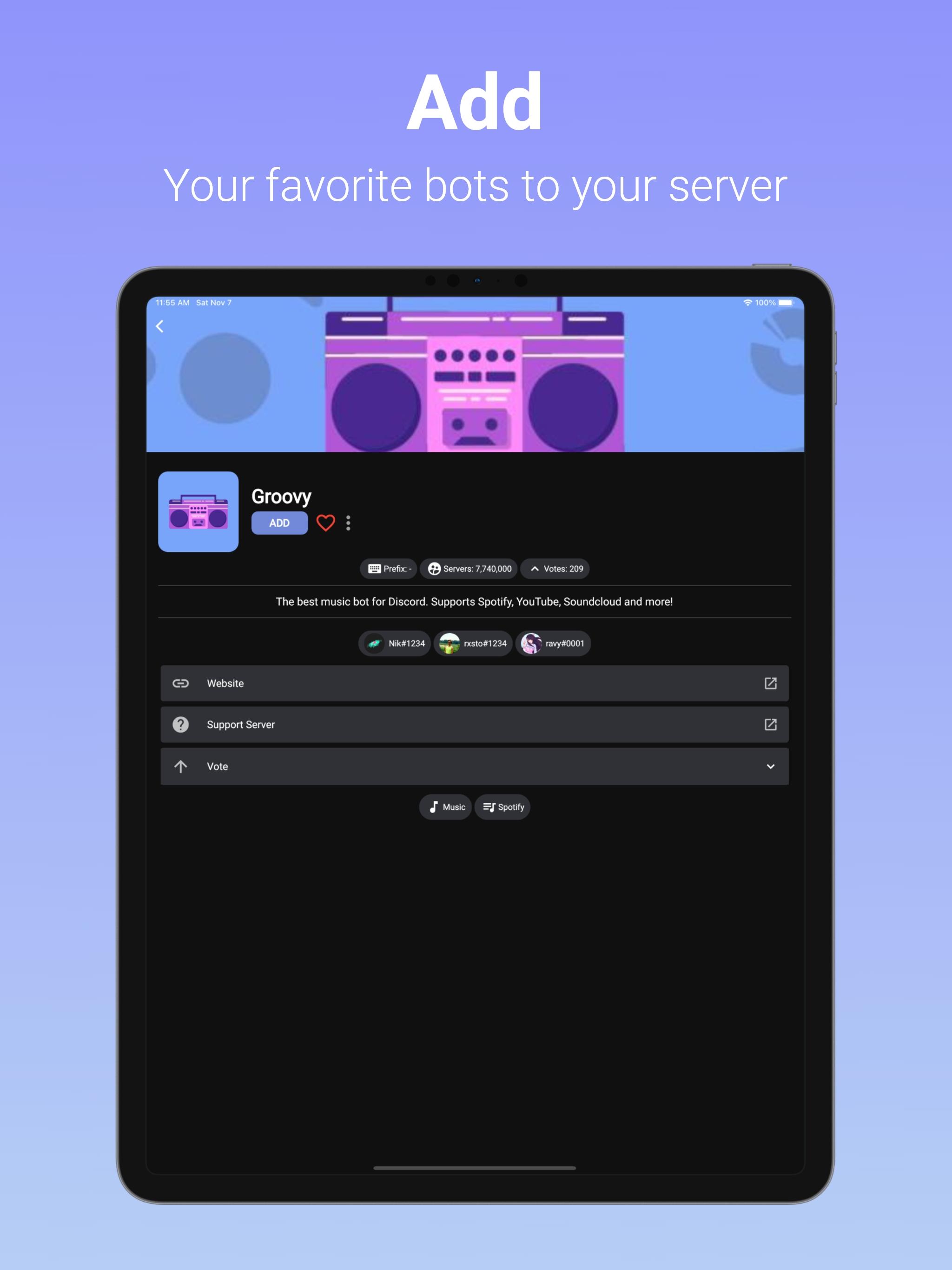 Discord Bots for Android - APK Download