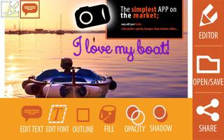 برنامه‌نما Text Photo Editor–Holiday Pics عکس از صفحه