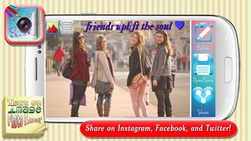 برنامه‌نما Text on Image Photo Editor عکس از صفحه