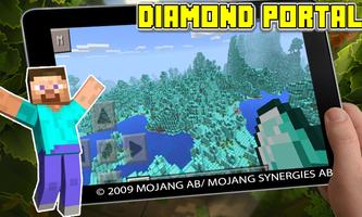 Mod Diamond Portal for MCPE capture d'écran 1