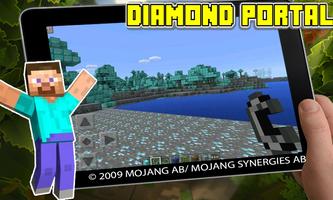 Mod Diamond Portal for MCPE capture d'écran 2