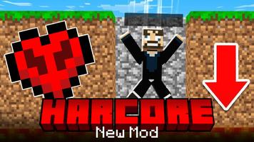 Mods Hardcore 的 Minecraft PE 海報