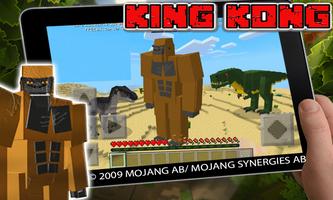 Mod King Kong para Minecraft Cartaz