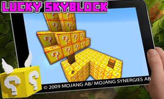 Mod Lucky SkyBlock for MCPE imagem de tela 2