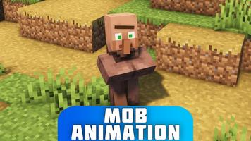 Mod Animations Mobs Minecraft Affiche