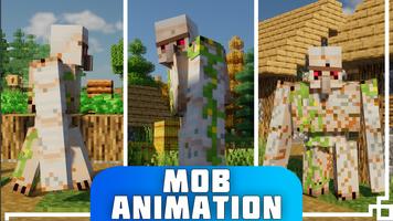 Mod Animações Mobs Minecraft imagem de tela 1