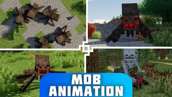 Mod Animações Mobs Minecraft imagem de tela 2
