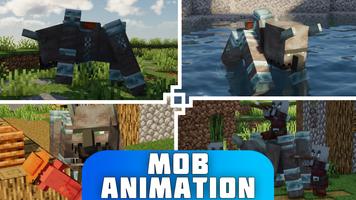 Mod Animações Mobs Minecraft imagem de tela 3