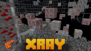 X-Ray Mod | Addon to Minecraft Affiche