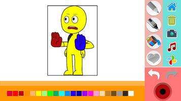 The Player Poppy Coloring Book Ekran Görüntüsü 3