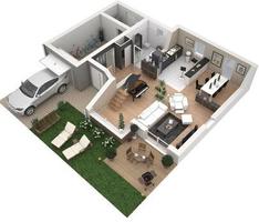 Reference to The 3D Home Design Plan capture d'écran 1