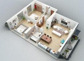 Reference to The 3D Home Design Plan capture d'écran 2