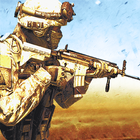 Desierto Hawks: guerra soldado icono