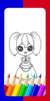 Poppy Wuggy Coloring book Game capture d'écran 2