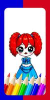 Poppy Wuggy Coloring book Game capture d'écran 3