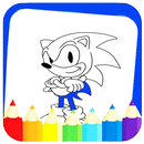 Soni The 2 Hedgehogs Coloring APK