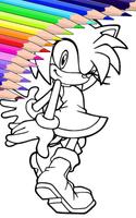 Soni The 2 Hedgehogs Coloring スクリーンショット 2