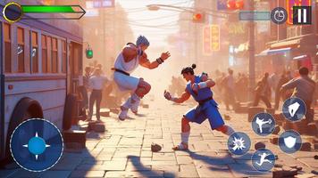 Jeux de boxe Kung Fu Fighter capture d'écran 1