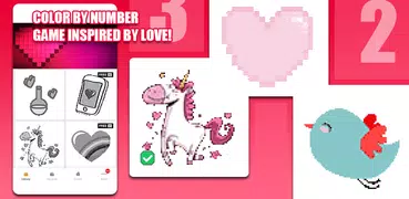 I Love You Color By Number