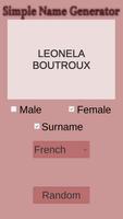 Simple Name Generator capture d'écran 2