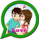 Romantic Couple stikers 图标