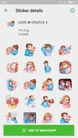 Romantic Couple stikers 截图 3