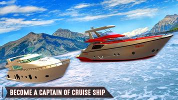 Jet Ski Stunt Game Ship Park постер