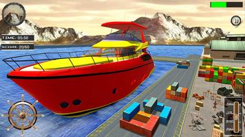 Jet Ski Stunt Game Ship Park скриншот 3