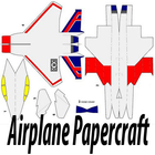 The Idea of Airplane Papercraf Zeichen