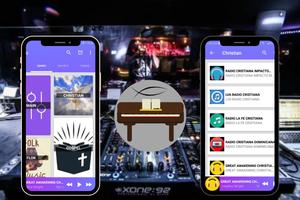 gospel music radio app Affiche