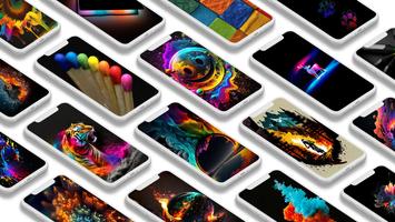 AMOLED-Hintergründe Plakat