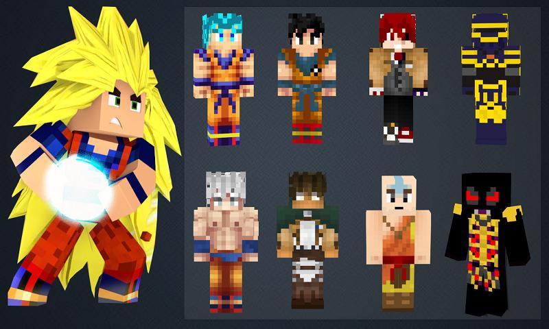 Anime Skins for Minecraft PE скриншот 4.